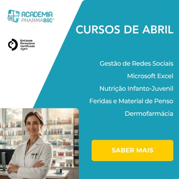 Cursos de Abril na Academia PHARMABSC - Salus Magazine