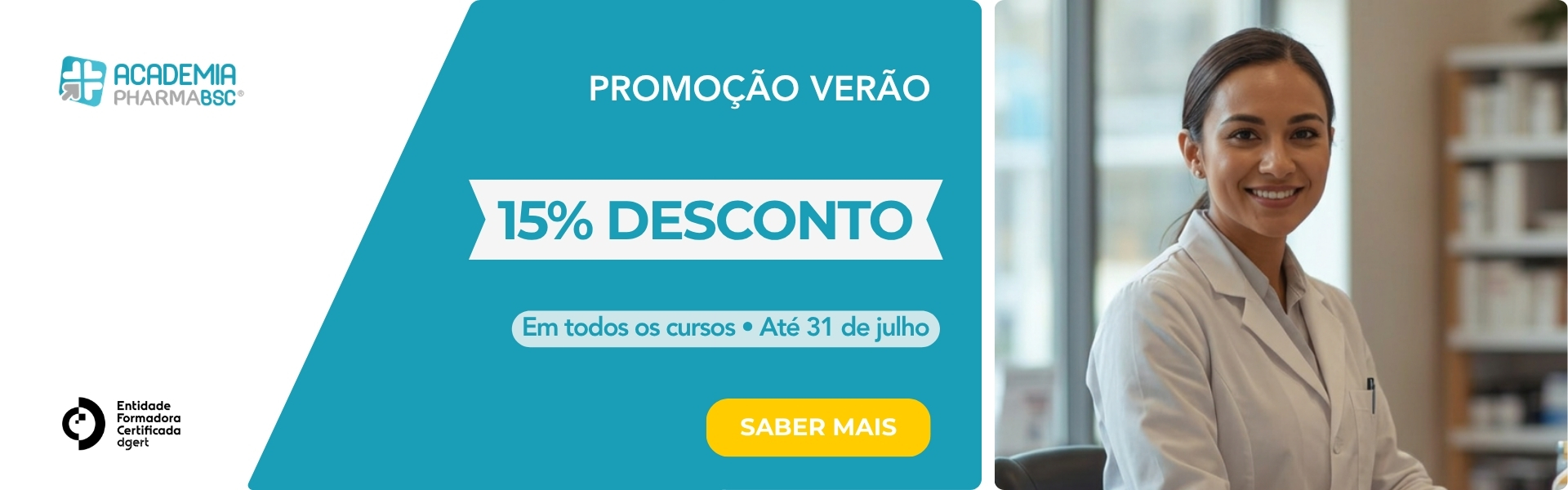 Promoção Verão na Academia PHARMABSC - Salus Magazine